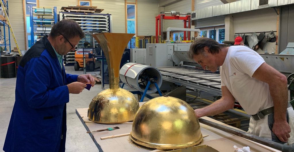 Vergoldung für die Pfarrkirche Wörgl