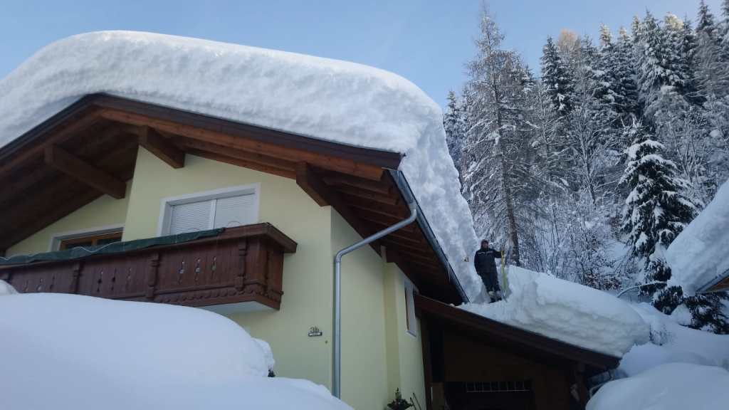 Arbeiten im Schnee